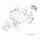 550 INDY ADVENTURE 144 - S16CE5BSL Body, passenger seat and arm rest asm.