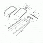 S17EEF6PSL/PEL 600 VOYAGEUR/INTL 144 Body, bumper, rear, snowflap and taillight cover -...