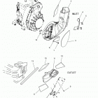 S17CBA5 550 INDY ALL OPTIONS воздуха на входе и выход воздуховодов