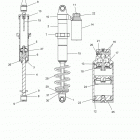 S17DCJ8PS 800 RUSH PRO X SC Suspension, shock, rear track - s17dcj8ps all opti...