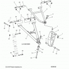S17DCJ8PS 800 RUSH PRO X SC Suspension, control arms and spindle - s17dcj8ps a...