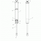 S17EER6 600 SWITCHBACK SP ALL OPTIONS Suspension, shock, rear track (7044428) - s17eer6 ...