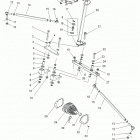 S17MBX6JSA/JEA 600 RACER/INTL Steering, lower and tie rods - s17mbx6jsa  /  jea ...