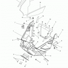 S17MBX6JSA/JEA 600 RACER/INTL Body, nosepan - s17mbx6jsa  /  jea (600442)