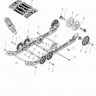 S17DCJ8PS 800 RUSH PRO X SC Suspension, rear and track - s16dcj8ps all options...