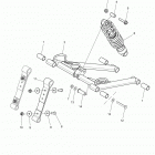 S17DCL8PSA/PEL 800 RUSH XCR/INTL ES Suspension, torque arm, front - s17dcl8psa  /  pel...