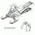 S17EFN8/EFT8 800 AXYS RMK ASSAULT 155 ALL OPTIONS Body, decal, black  /  titanium - s17efn8  /  eft8...