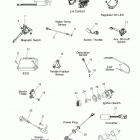 800 SWITCHBACK ADVENTURE/INTL - S16DA8PSL/PEL Датчики и переключатели