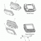 600 SWITCHBACK PRO-S ALL OPTIONS - S16DS6 Приборная панель