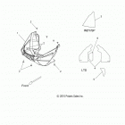 S17CBA6/CBB6 600 INDY/SP ALL OPTIONS Body, nosepan asm. - s17cba6  /  cbb6 all options ...