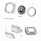 800 INDY SP ALL OPTIONS - S16CP8 Electrical, speedometer  /  multi function gauge
