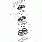 S17EFK6 600 AXYS PRO RMK 155 ALL OPTIONS Engine, cylinder - s17efk6 all options (600167)