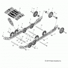 600 SWITCHBACK PRO-S ALL OPTIONS - S16DS6 Подвеска задняя и трак