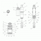 800 RUSH PRO-S ALL OPTIONS - S16DP8 Suspension, shock, front track, ltd (7044382)