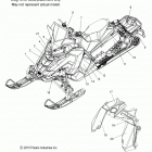 600 SWITCHBACK PRO-S ALL OPTIONS - S16DS6 Body, decal, snow check (orng side panel  /  blk s...