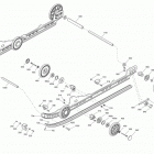 GRAND TOURING - 4-STROKE 08- rear suspension - package sport - inferior