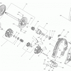MXZ - 4-STROKE 05- pulley system - 1200 4-tec