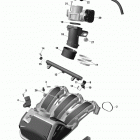 EXPEDITION - 4-STROKE - LE-XTREME 02 - впускной коллектор и корпус дроссельной засло...