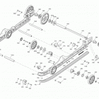 MXZ - 2-STROKE - 600 CARB_600HO E-TEC_800R E-TEC 08- rear suspension - rmotion package xrs - inferi...