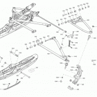 GRAND TOURING - 2-STROKE 07- front suspension and ski - all models