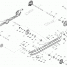 TUNDRA - 4-STROKE - LT-SPORT 08- rear suspension - package lt - inferior