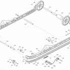 SUMMIT - 850 E-TEC 08- rear suspension - with ice scratcher - inferio...