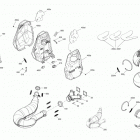 FREERIDE 01- exhaust system - all models