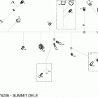 SUMMIT - 850 E-TEC 10- electrical harness - with electric start