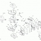 MXZ - 2-STROKE - 850 E-TEC 01- exhaust system - all models