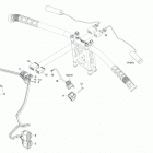 SKANDIC - 2-STROKE - WT-SWT 10- steering wiring harness - 600ho e-tec