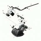 SKANDIC - 4-STROKE - WT-SWT Воздушный впускного коллектора и корпуса дроссельн...