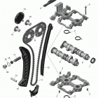 MXZ - 4-STROKE Распредвалы и цепь ГРМ - 600 асе