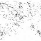 MXZ - 2-STROKE - 850 E-TEC 09- hood - all models