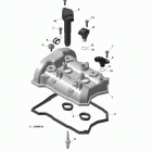 SKANDIC - 4-STROKE - WT-SWT Клапанная крышка - 600 ace
