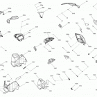 MXZ - 4-STROKE 09- hood - package sport, tnt, blizzard