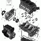 MXZ - 4-STROKE 01- crankcase - 1200 itc 4-tec
