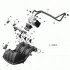 SKANDIC - 4-STROKE - WT-SWT Воздушный впускного коллектора и корпуса дроссельн...
