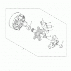 VK540 VK540FHB/VK540FHW/VK540FHO Дополнительный  комплект сцепления