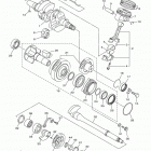 PHAZER RTX PZ50RTHB Коленчатый вал и Поршень