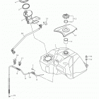 VK PROFESSIONAL II VK10FHS/VK10FHV Топливный бак