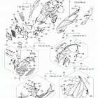 SIDEWINDER S TX 137 DX SW10SD37HB Капот и облицовка