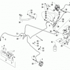 ATV ALTERRA 700 XT EPS RED Гидравлический тормозной механизм