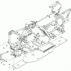 ATV ALTERRA 700 XT EPS RED Рама ,баипера и защита