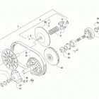 TBX 700 EPS RED Трансмиссия