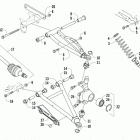 ATV ALTERRA 700 XT EPS RED Передняя подвеска