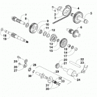 ATV ALTERRA 90 RED Трансмиссия