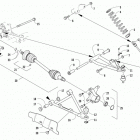 TBX 700 EPS RED Передняя подвеска