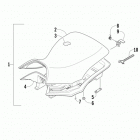 TBX 700 EPS RED Сидение