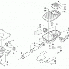 ATV 500 RED Воздухозаборник