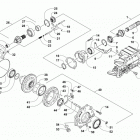 TBX 700 EPS RED Передний редуктор